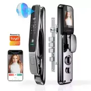 Premium Digital Smart Door Lock 3D Face Fingerprint Code WIFI APP + Lock/Striker