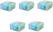 Healeved 5pcs Iceberg Flame Soap Acid Whitening Handmade Essential Oil Soap Bar for Men