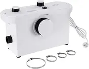 Giantz Dirty Water Pump, 600W 230V Macerator Sewerage Toilet Sewage Pumps Controller Irrigation Install Bathroom Sink Kitchen Bath Sealand, Automated Operation Anti-rust Stainless Steel White
