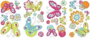 RoomMates Brushwork Butterfly Wall Decal