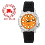 Ratio FreeDiver Professional Sapphire Orange Dial Quartz RTF025 200M Men's Watch