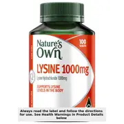 Nature's Own Double Strength Cold Sore Relief 100 Tablets