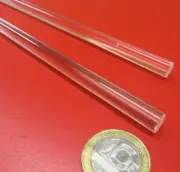 Acrylic Extruded Round Rod Clear .313" (5/16") Dia x 6 Ft Long, 15 Units, 90 FT