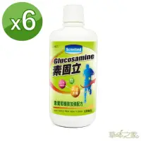 在飛比找momo購物網優惠-【草本之家】素固立葡萄糖胺液6入組(1000ml/入乳油木果