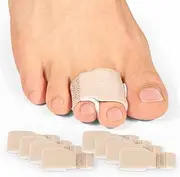 9 Packs Toe Splints, Toe Corrector for Overlapping Toe, Hammer Toe Straighteners for Curled Toes, Crooked Toes and Hammer Toes