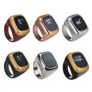 Digital Tasbih Tally Counter Wearable Ring Digital Tasbeeh Counter 5-digit Time