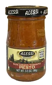Alessi Sundried Tomato Pesto with Pine Nuts 3.5 oz