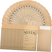 HOUDERCO 200pcs Paper Envelopes Self Adhesive Letter Envelopes Storage Bags for Packing Cash Seeds and Items for Organizing and