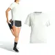 【adidas 愛迪達】OTR B Tee 女款 綠色 上衣 運動 訓練 健身 慢跑 吸濕排汗 反光 短袖 IN1593