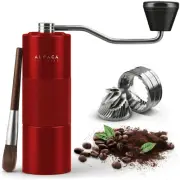 Manual Coffee Grinder by Stainless Steel Conical Burr Coffee Grinder Manual