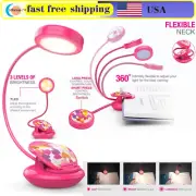 Book Light LED Rechargeable Lamp Reading Light, Mini Adjustable Light, Bed Clip