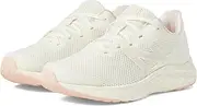 [New Balance] Girls Fresh Foam Arishi V4 Lace-Up Running Shoe, Sea Salt/Quartz Pink, 5 X-Wide Big Kid