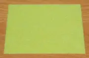LEGO - Duplo Cloth Blanket 5 x 6 - Lime Green