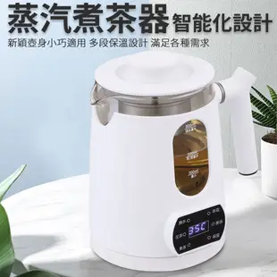 煮茶器 快煮壺 蒸汽煮茶器 黑茶壺 辦公室熱水壺 保溫茶壺 玻璃花茶壺 養生壺 家用煎藥壺 養生壺 (7.7折)