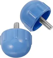 Ipetboom 2pcs Height Iv Stand Screw Cap Accessory Mushroom for Enhanced Stability Reliability Clinic Reusable Fixator for Iv Stand Replacement