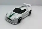 HOT WHEELS LOTUS SPORT ELISE WHITE GREEN STRIPE FACTORY FRESH MINT LOOSE 74