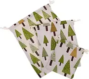 Gatuida 1 Set Cotton Drawstring Storage Bags Reusable Soft Pouches for Organizing Clothes Snacks and Moisture Protection and Convenient Access for Home and Travel