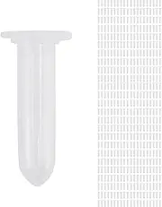 500Pcs 2Ml Micro-Centrifuge Tube Test Tube Vial Clear Plastic Vials Container Snap Cap for Laboratory Sample Storage