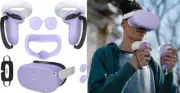 Accesorios para Oculus Quest 2 Funda de cojín facial para el controlador Quest.