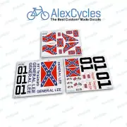 BAJA 5T GENERAL LEE RC Car Tamiya Decals Stickers 1/5 Scale HPI DUKE OF HAZZARD