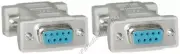 DB9pin Female~F Null Modem Nul/Cross Serial RS232 cable gender changer Adapter{F