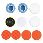10PCS Polishing Pad Kit for Car Buffing and Cleaning Sponge Backing Pad