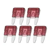5 Pack Mini 40AMP APM/ATM Universal Car Fuses Blade Style Fuses Short Circuit