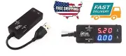 Digital Multi USB Meter Electrical Tester Capacity Voltage Power Detector Reader