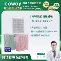 在飛比找生活市集優惠-【Coway】5-10坪綠淨力玩美雙禦空氣清淨機(AP-10