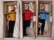 Star Trek Porcelain Dolls 14 in Hamilton Collection Vintage Star Trek 1980s Box