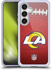 Head Case Designs Officially Licensed NFL Football Los Angeles Rams Graphics Soft Gel Case Compatible with Samsung Galaxy S24 5G