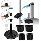 Threaded Plastic Knobs Umbrella Holder Adaptor Easy To Install Courtyard