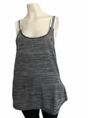 Women's Athletic Top Adidas Climalite Grey/Black/White size XL NWT