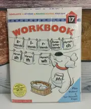 NEW! Scholastic Phonics Reading Program Workbook 17 Home School Activities