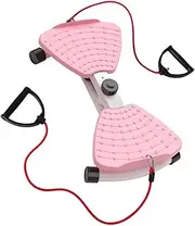Twisting Waist Disc Balancing Board Nonslip with Resistance Bands Sports Workout Aerobic Waist Twister Exercise Twist Board