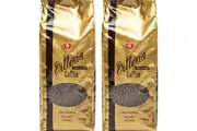2 Pack Vittoria Coffee Espresso Gold Arabica Beans 1kg Bag