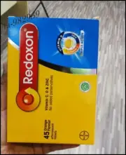 REDOXON Triple Action Vitamin C, Vitamin D & Zinc Effervescent Tablet ~Free Ship