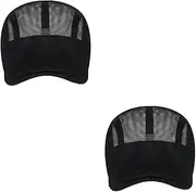 [WOFASHPURET] Mesh Breathable Beret Hats for Men Boys Hats Men Hats Newsboy Cap Beret Cap Men's Hats and Caps Mens Hat Men Caps and Hats Vintage Beret Hat Newsboy Hat Driver Hat Black Polyester