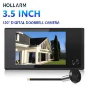 3.5Inch Wireless Doorbell Door Digital Camera 120 Angle Peephole Viewer