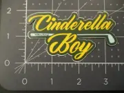 WILLIAM MURRAY Golf bill caddyshack spackler Cinderella Boy STICKER decal E