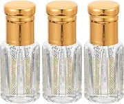 FOYTOKI Essential Oil Sets Roller Bottles Perfume Dispensing Bottles for Rose Essential Oils Travel