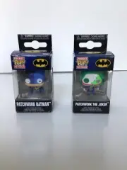 Funko Pocket Pop Keychains - DC Comic Patchwork The Joker & Batman