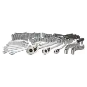 Stanley 201 Piece Mechanics Mixed Tools Set, Wrenches, Sockets, Ratchet Tool Kit