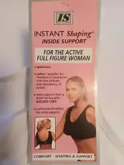 Plusform Instant Shaping Sports Bra Size 38/40 D/DD 1612