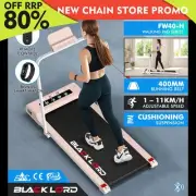 BLACK LORD Treadmill Electric Walking Pad Under Desk Foldable Gym 400mm Pink