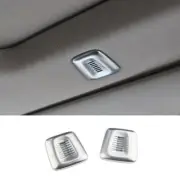 ABS Silver Car Roof Microphone Cover Trim For BMW X3 F25 X4 F26 2011-2016 2017 (for: BMW)