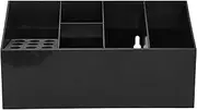 Hairdressing Scissors Holder Organizer Shears Rack for Salon Home Use (Black)