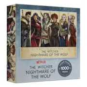 Ceaco Netflix The Witcher Witcher Woods Animation 1000 Piece Jigsaw Puzzle