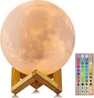 6Inch Moon Lamp Large 2024 Upgrade 128 Colors Room Decor Home Decor- 3D Printing