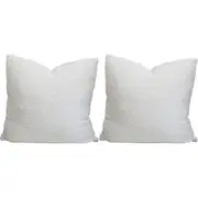 2x LVD Soft Cushion Teddy Natural Decorative Home/Lounge Bedroom Decor 45x45cm